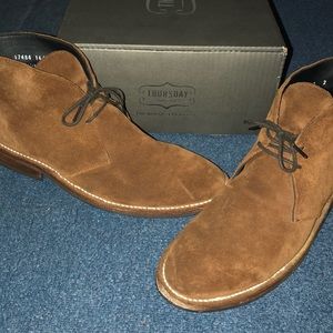Thursday Boot Co. brown leather chukka boots.